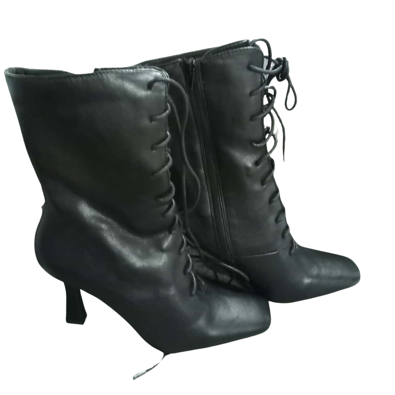 Public Desire Ladies Black Bianco Style Boots Size 9 NWOT (In Box)(s)