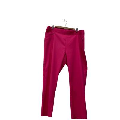 Maggie T Womens  Size 20 Casual Pants Pink  