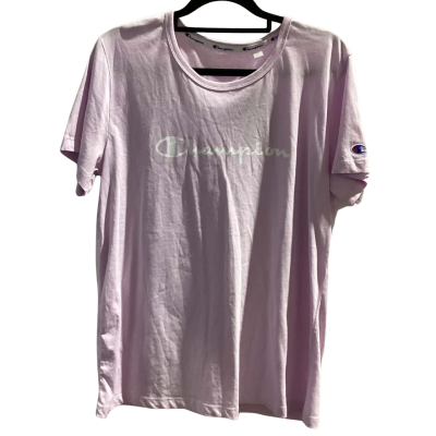 BNWT Champion Womens Size XL Pink Crew Short Sleeve T-shirt