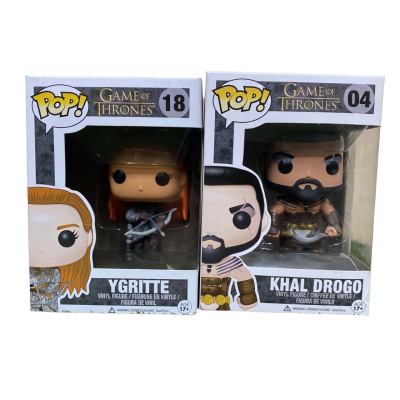 Funko Pop Game Of Thrones Ygritte & Khal Drogo Figures