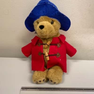 Paddington Bear With Blue Hat And Red Coat