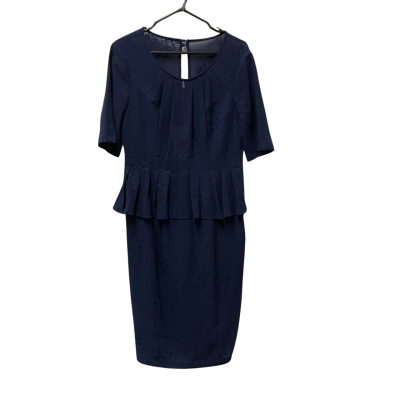 Katherine Womens Navy Blue Dress Size 12