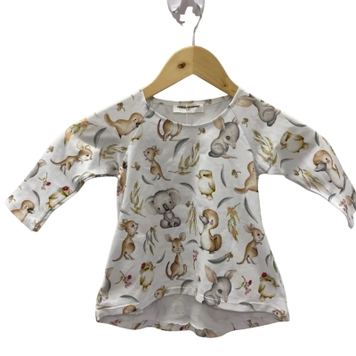 Pebble & poppet  Kids  Size 1 Dresses & Skirts Animal print / White 