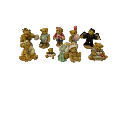 9 x Cherished Teddies Priscilla Hillman Figuirines