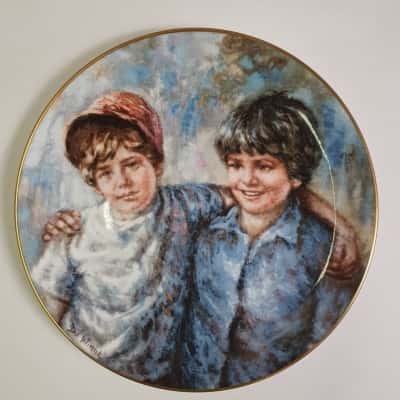 1982 Royal Doulton Limited Edition De Winne  Buddies Plate
