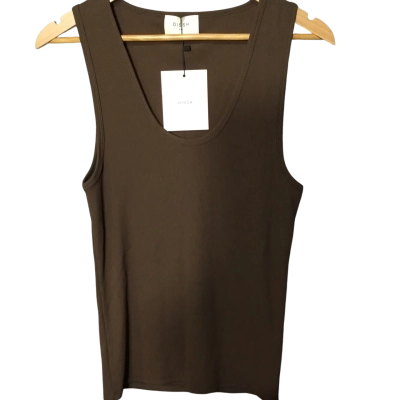 NWT Dissh Womens  Size XXL Singlet Top Brown 