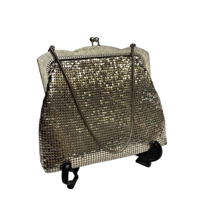 Oroton Womens Silver Mesh handbag made in West Germany 