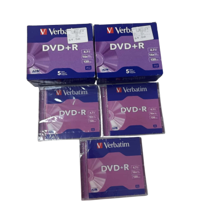 13 brand new sealed DVD+R 