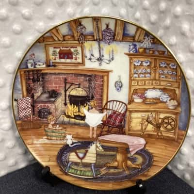 Saturday Night Bath Limited Edition Plate