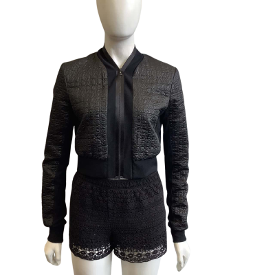 Josh Goot Women's Brand Size M Cropped Jacket Black  