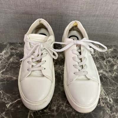 Ganni Woman’s Size 10 Sneakers White 