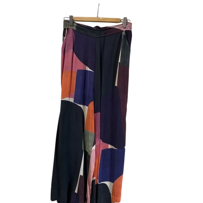 ELK Multicoloured Wide Leg Pants Size 8