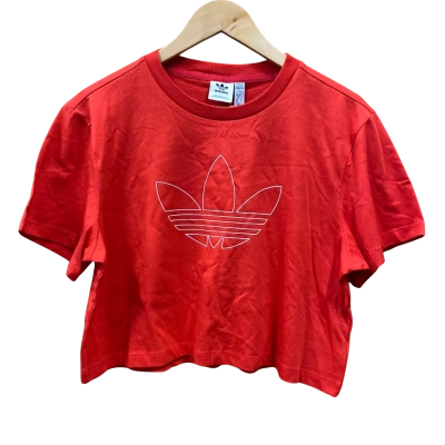 Adidas Originals Red Crop Top Size 10