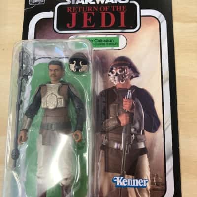 Star Wars return of the Jedi Lando Calrissian skiff guard figure