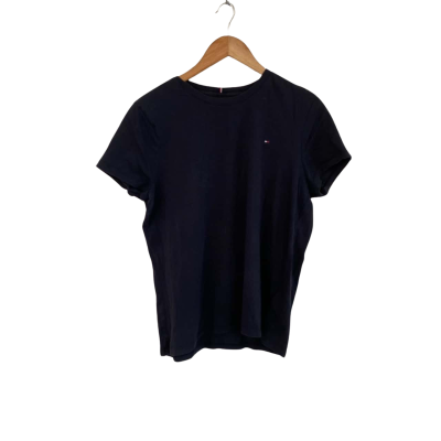 Tommy Hilfiger Womens  Size XXL Short Sleeve Top Black  