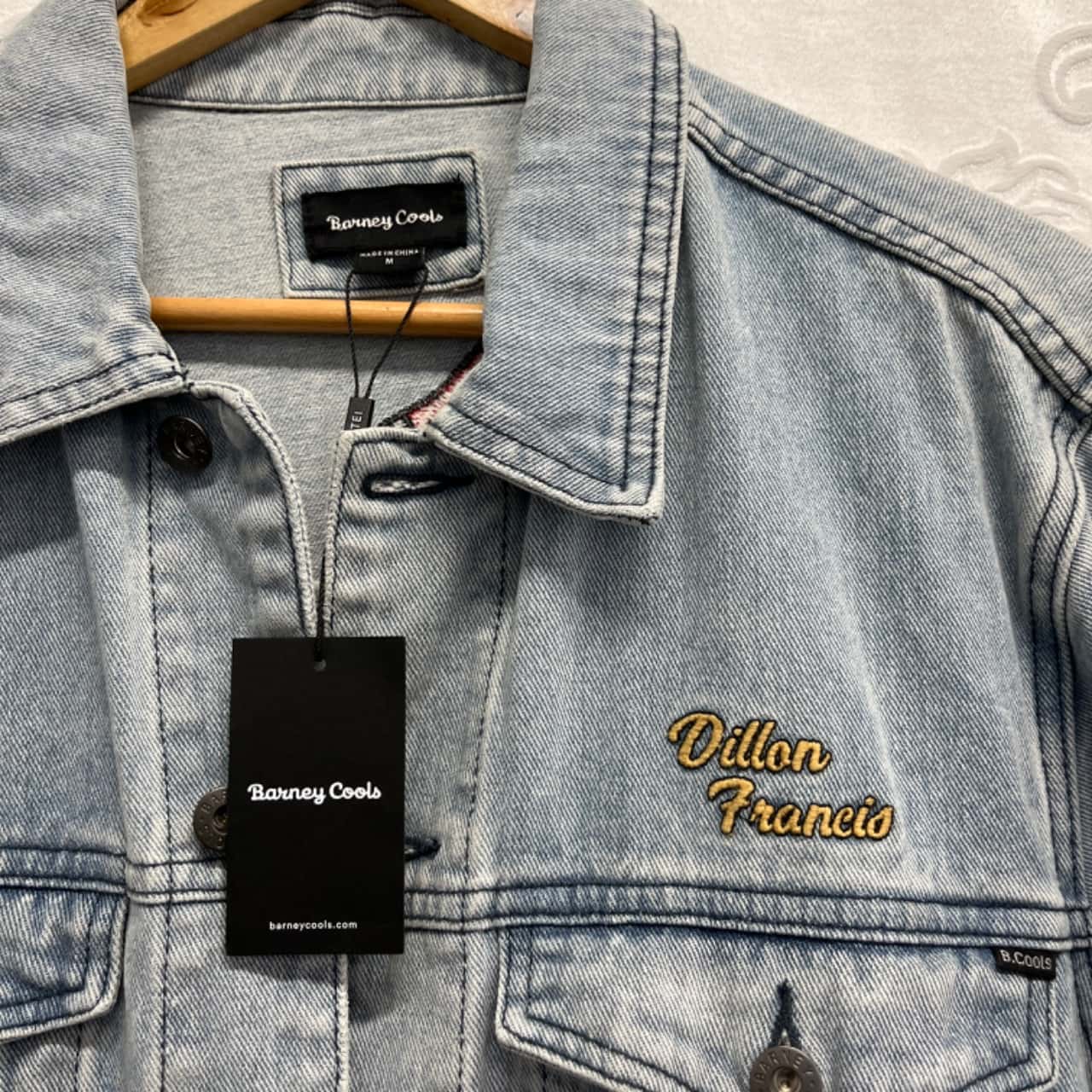 BNWT Barney Cools Mens Gerald Denim Jacket. Size M. (s) - New With 