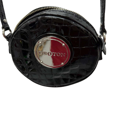 Oroton Womens Evening Bag Black  