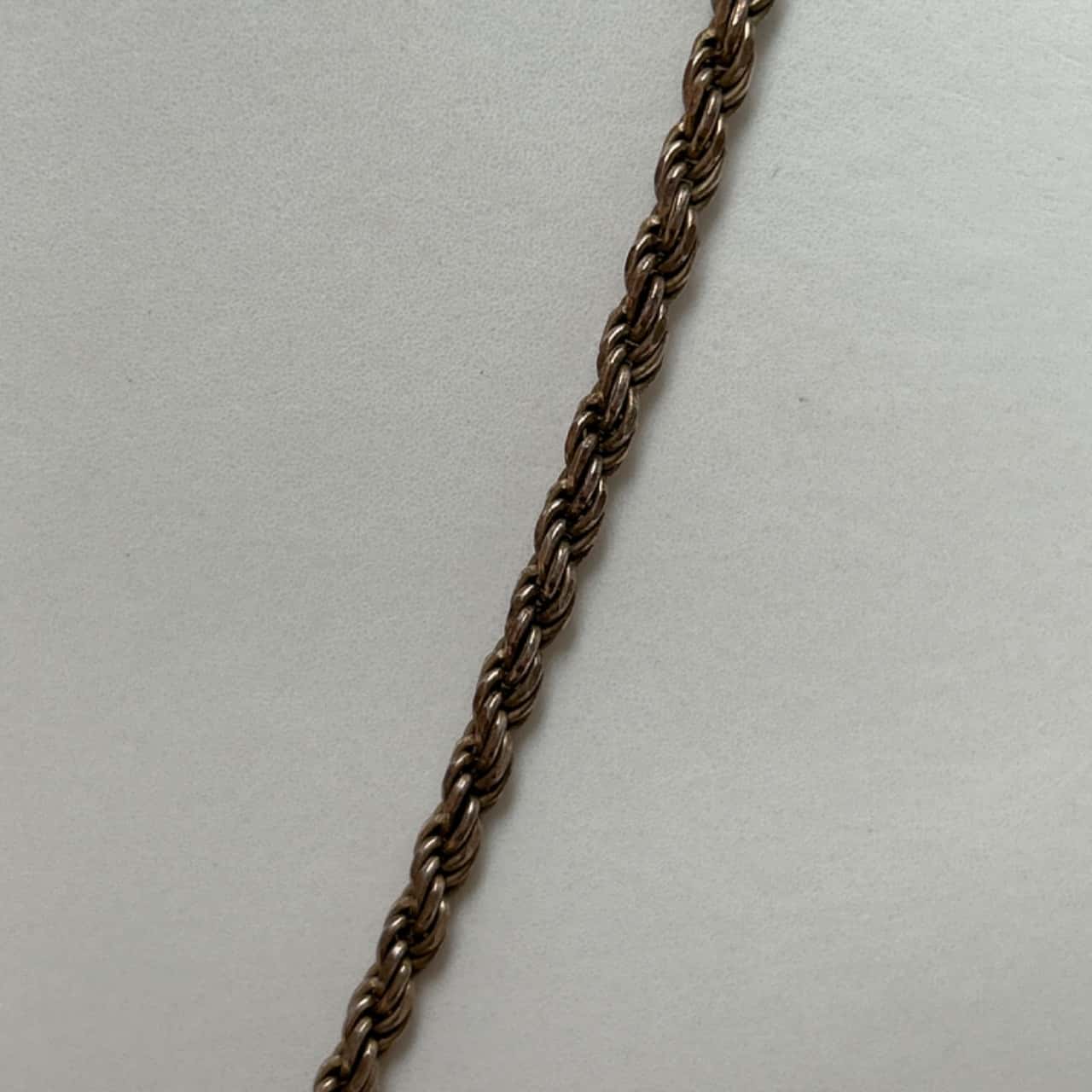 美品】All Blues Rope Necklace Gold Short Rope necklace thick