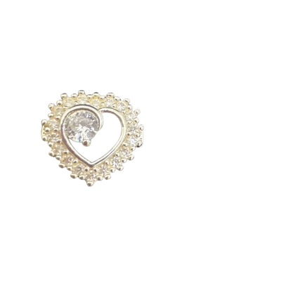 Womens Silver Ring 925 Zircon Stones