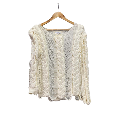 Asilio Womens  Size 10 Jumper Cream 
