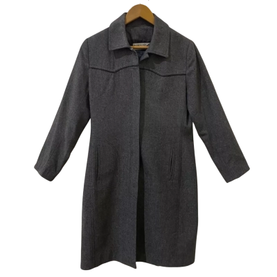 Paddington Womens Size 14 Grey Button Up Jacket