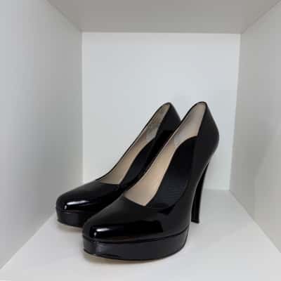 Wittner Size 38 Heels Black  