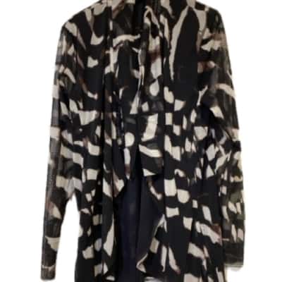 Paula Ryan Womens  Size S Cardigan Black  
