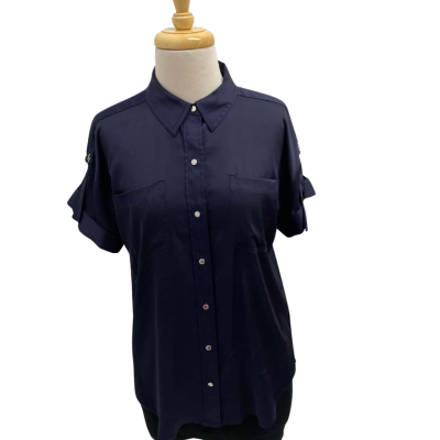 Karl Lagerfeld Short Sleeve Shirt.  Size XS 