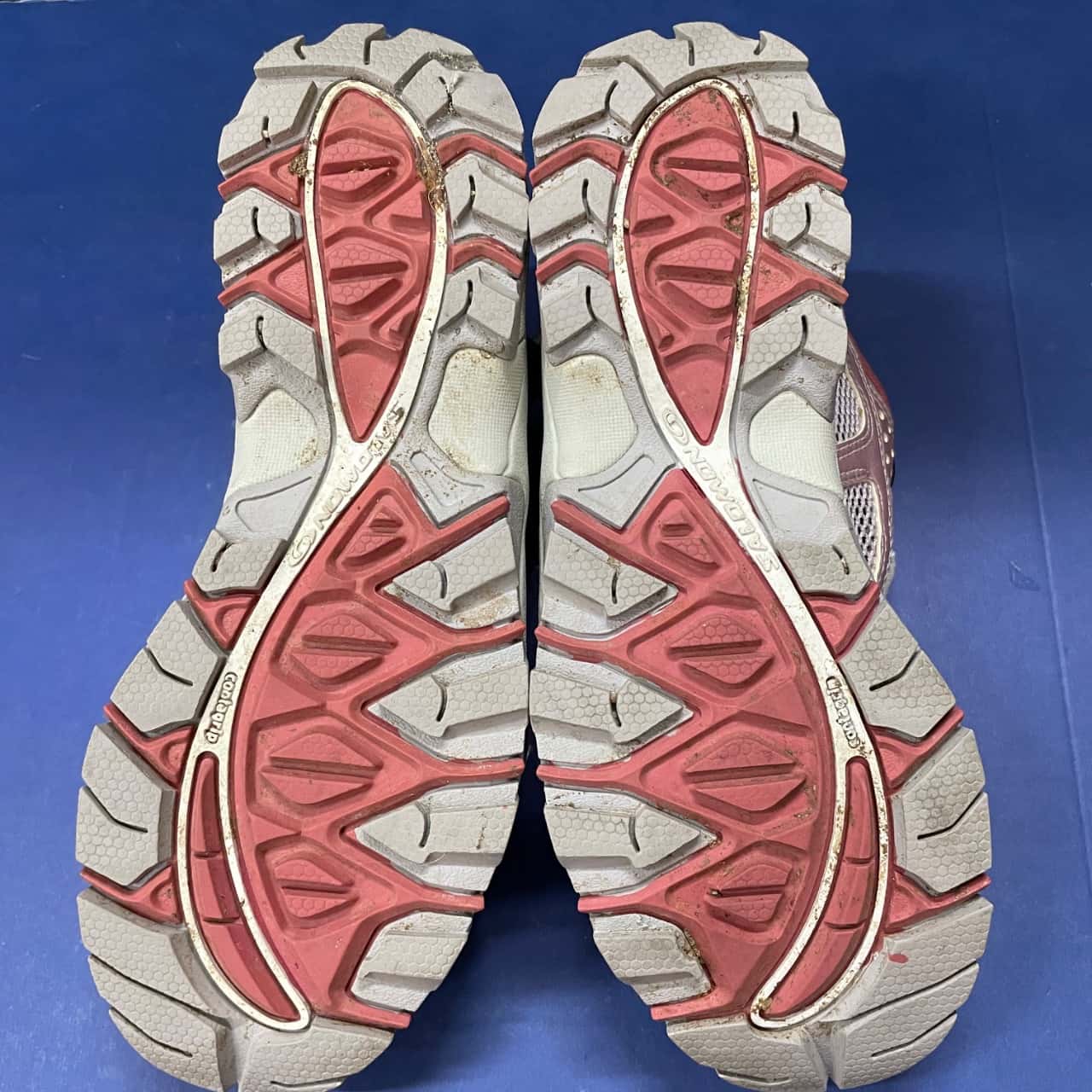 Salomon Womens Size 38 Trainers Pink (s)