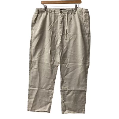 David Jones Mens  Size 40 Cargo Pants Beige F