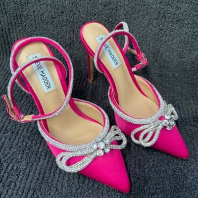 Steve Madden – New Bow Detailed Pumps | Size 5 | Fuchsia