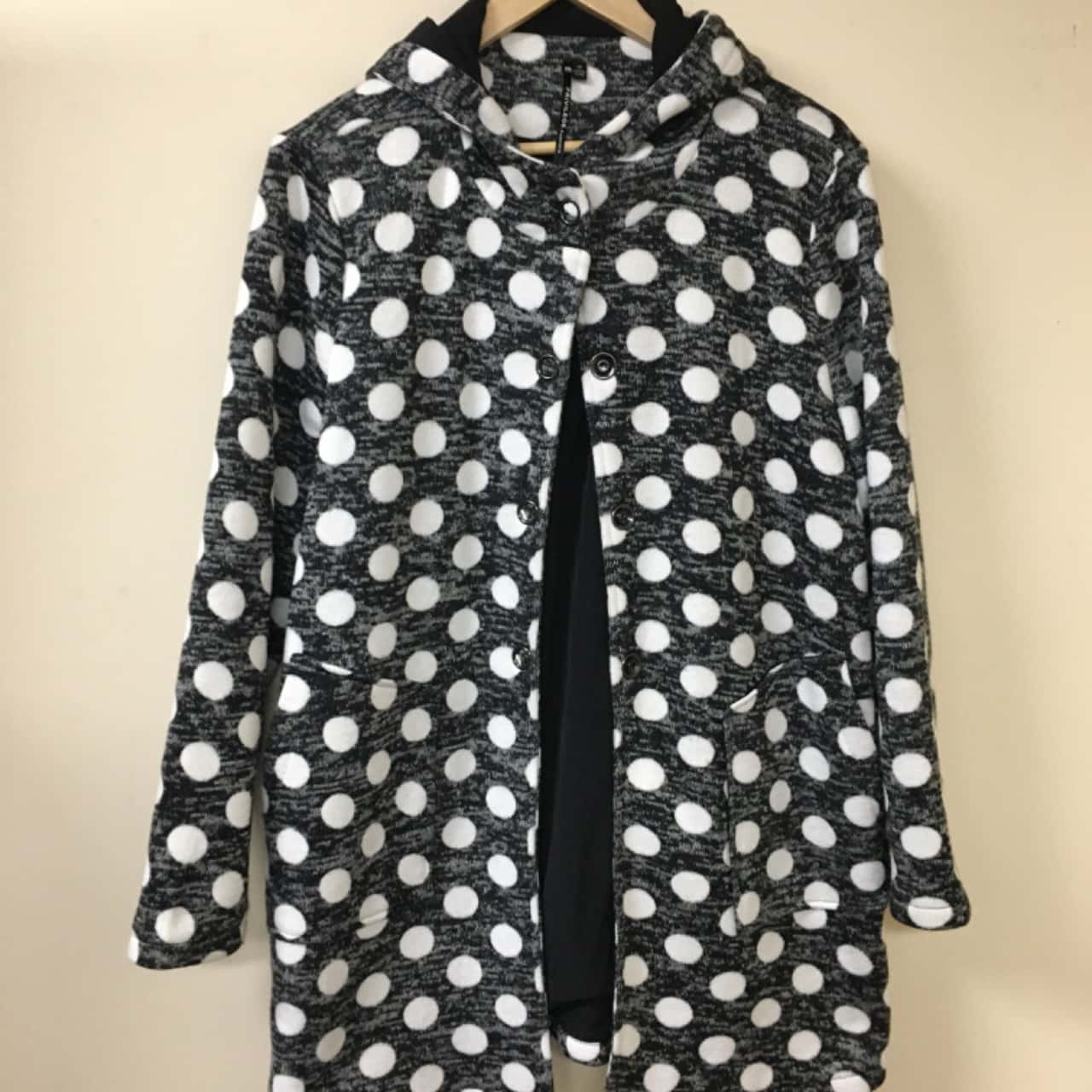 polka dot jacket womens