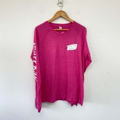 Ramo Pink Long Sleeve Top Size L