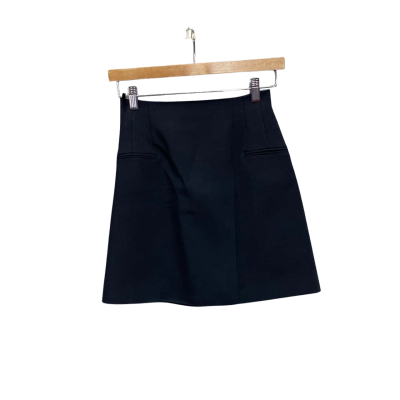 Scanlan Theodore Womens  Size 6 Mini Skirt Black  