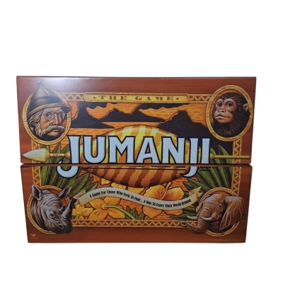 Jumanji Wooden Box Board Game by Spin Masters 