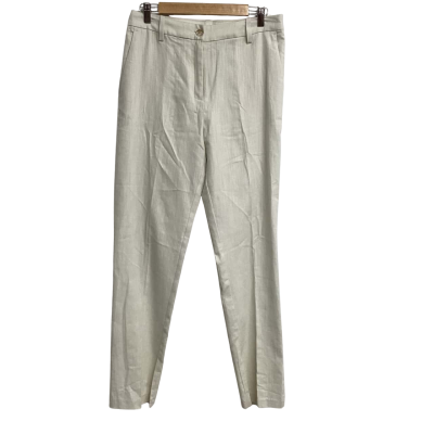 H&M Womens  Size 14 Cotton/Linen Mix Pants BNWT