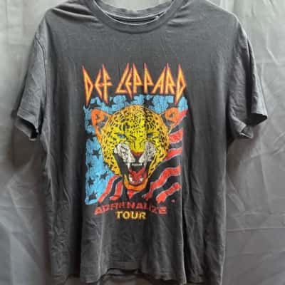 Def Leppard Womens Size 10 Adrenalize Tour Tee