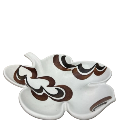 Vintage Radford England Handpainted Clover Trinket Dish