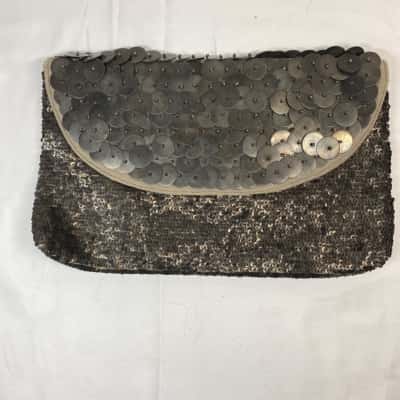 Witchery Womens Beaded Clutch Bronze