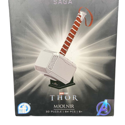 Marvel Studios - The Infinity Saga - Mjolnir 3D Puzzle - Sealed 