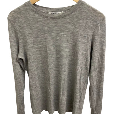 Sportscraft Women’s Size L Long Sleeve Shirt Grey 