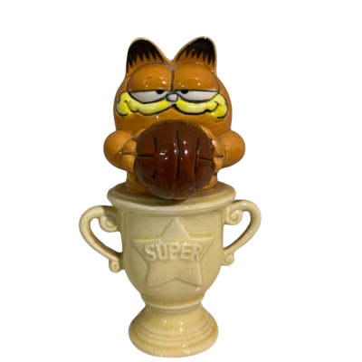 Vintage Garfield Trophy Super Star Figurine 
