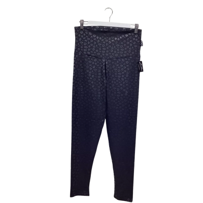 Exotica Size XL Black Foil Jag Performance Leggings BNWT