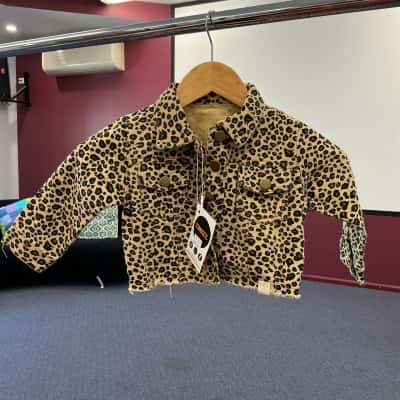  Kids  Size 2 Animal print jacket