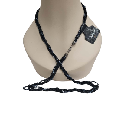 Events Womens Beaded Black  necklace  50cm long