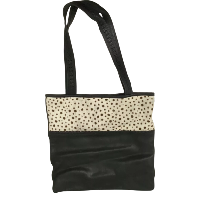 Women’s Dark Grey Leather Handbag 