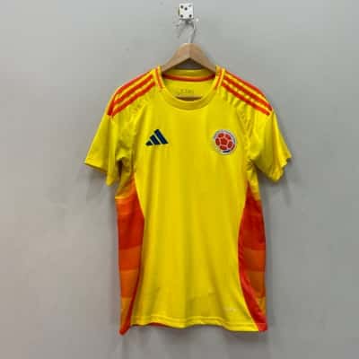 Adidas Columbia FC Mens  Size S Jersey Orange / Yellow 