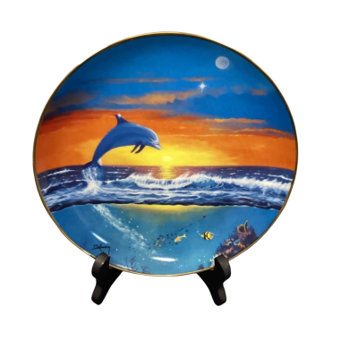 Franklin Mint Collectors Plate “Spring of the Dolphin”