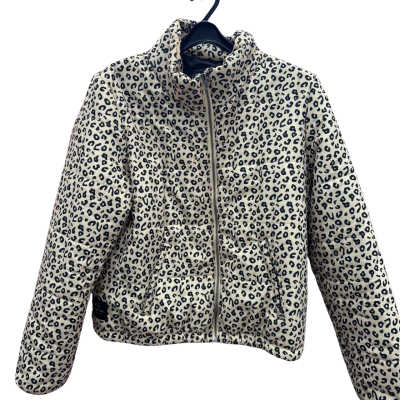 All About Eve Womens  Size 14 Leopard Puffer Jacket 