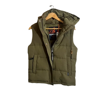 Womens Superdry Puffer Jacket Vest